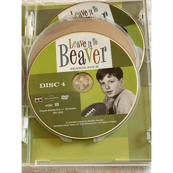 Leave It to Beaver: Season Four (DVD, 1960) Six Disk Set Shout Factory Release - Picture 10 of 16